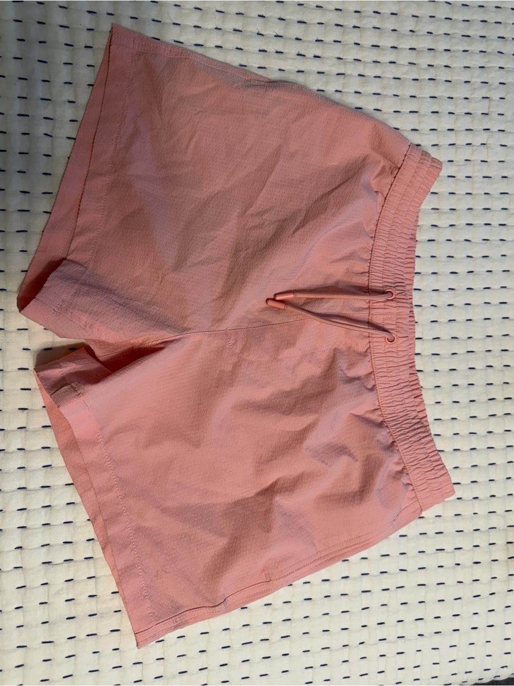 Men’s Pink Drawstring swim Shorts
